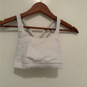 lululemon athletica White Strappy Sports Bra